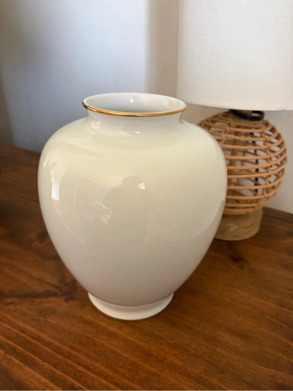 1940’s Fukagawa Peony Japanese Vase